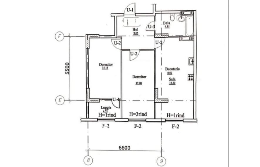 Inamstro! New Block! Buiucani, Ioana Radu street, 2 rooms. White version! Middle location!: 2