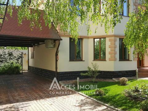 Chirie! Casă de tip cottage în 2 niveluri! Telecentru, șos. Hâncești, 5+ camere + living, 340m² + 6 ari. Euroreparație!: 7