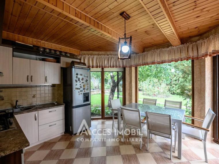 Chirie! Casă de tip cottage în 2 niveluri! Telecentru, șos. Hâncești, 5+ camere + living, 340m² + 6 ari. Euroreparație!: 3