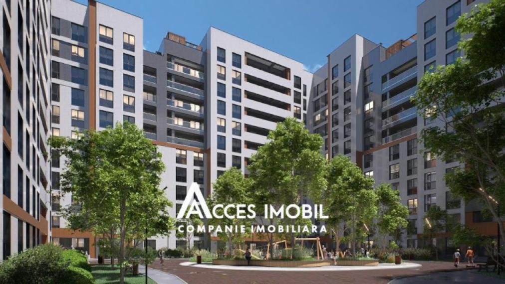 Braus! Bloc Nou! Telecentru, șos. Hâncești, 2 camere + living!: 2