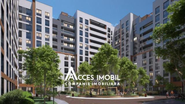 Braus! Bloc Nou! Telecentru, șos. Hâncești, 2 camere + living!: 2