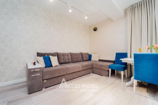 GonvaroCon! New Block! Buiucani, Alba-Iulia Street, 2 rooms + living room. Eurorepair! Middle floor!: 1