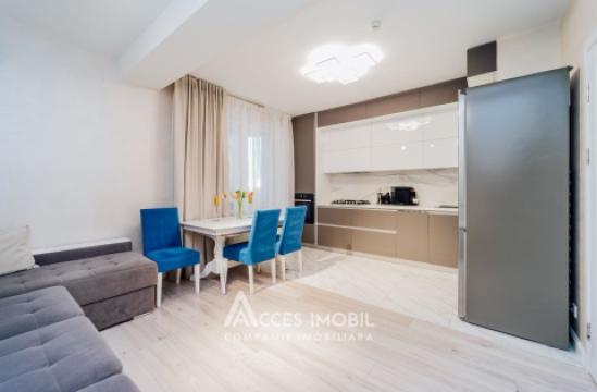 GonvaroCon! New Block! Buiucani, Alba-Iulia Street, 2 rooms + living room. Eurorepair! Middle floor!: 2