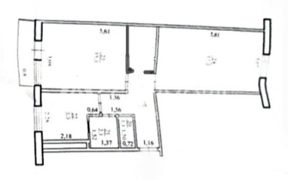 Botanica, Teilor Street, 2 rooms. Middle location, dual aspect!: 6