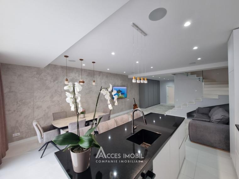 Duplex in 2 levels! Durlești, Unirea Principatelor street, 4 rooms + living room, 180 m² + 2 ares. Eurorepair!: 3
