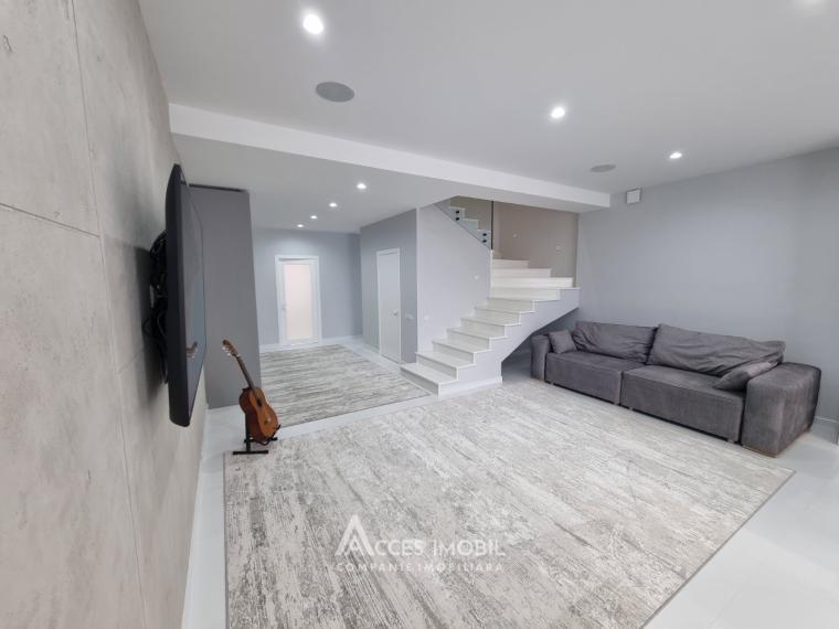 Duplex in 2 levels! Durlești, Unirea Principatelor street, 4 rooms + living room, 180 m² + 2 ares. Eurorepair!: 5