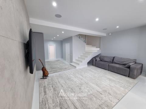 Duplex in 2 levels! Durlești, Unirea Principatelor street, 4 rooms + living room, 180 m² + 2 ares. Eurorepair!: 5