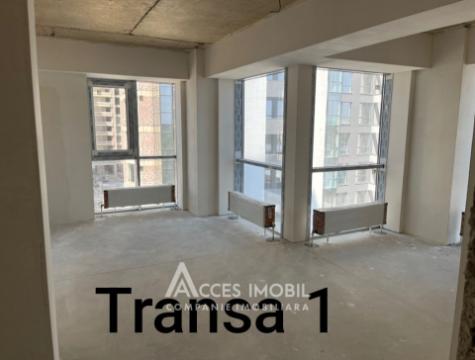 New Block! Botanica, Grădina Botanică street, 2 rooms + living room. White version! View!: 1