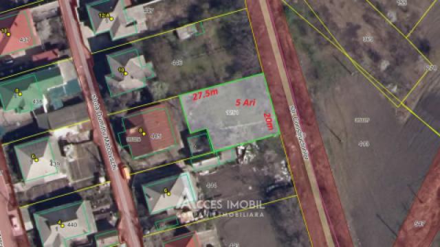 Terenuri de vânzare în Chișinău: Stăuceni, str. Constructorilor