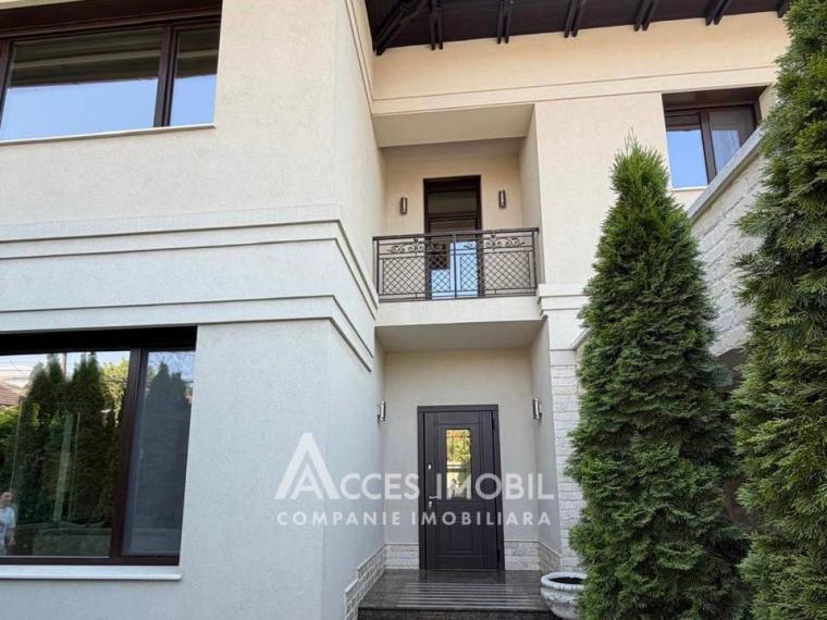 Аренда! Дом в 2 уровня! Центр, ул. Чирешилор, 4 комнаты, 280м² + 5 соток. Евроремонт!: 7