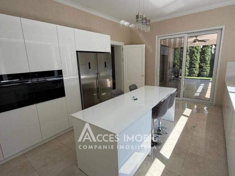 Аренда! Дом в 2 уровня! Центр, ул. Чирешилор, 4 комнаты, 280м² + 5 соток. Евроремонт!: 2