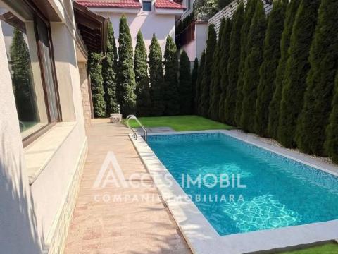 Аренда! Дом в 2 уровня! Центр, ул. Чирешилор, 4 комнаты, 280м² + 5 соток. Евроремонт!: 6