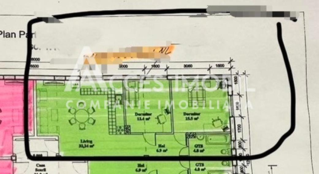 New Block! Tohatin, Dmitrie Cantemir Street, 2 rooms + living room. White Version!: 6