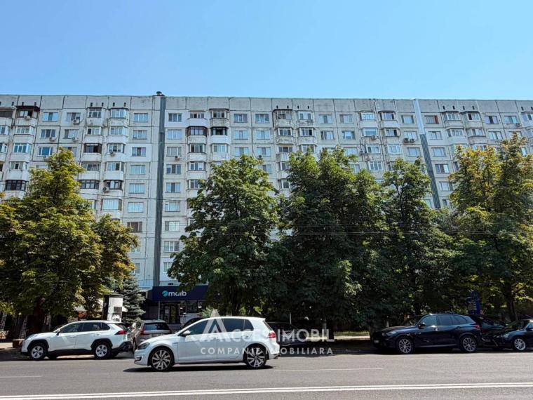Râșcani, Moscova Boulevard, 2 rooms. Eurorepair! MS series! Middle location, two-sided orientation!: 8