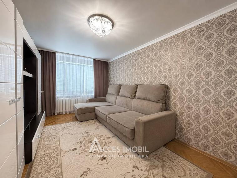 Râșcani, Moscova Boulevard, 2 rooms. Eurorepair! MS series! Middle location, two-sided orientation!: 1