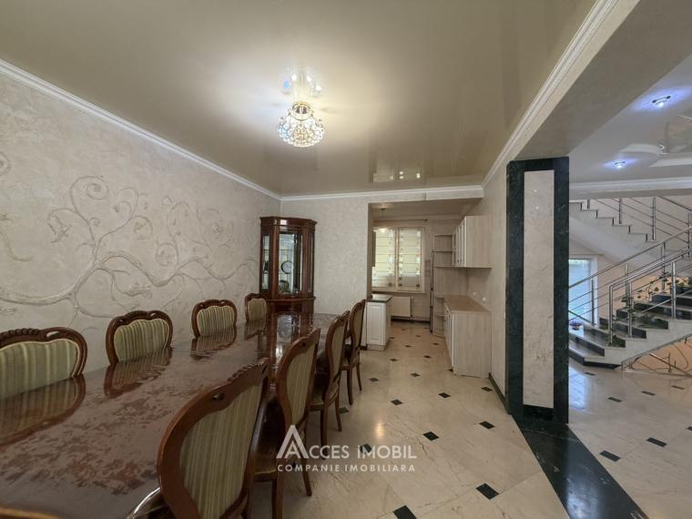 Аренда! Дом в 3 уровня! Центр, ул. Трифан Балтэ, 5+ комнат + гостиная, 480 м² + 8 соток. Евроремонт!: 19