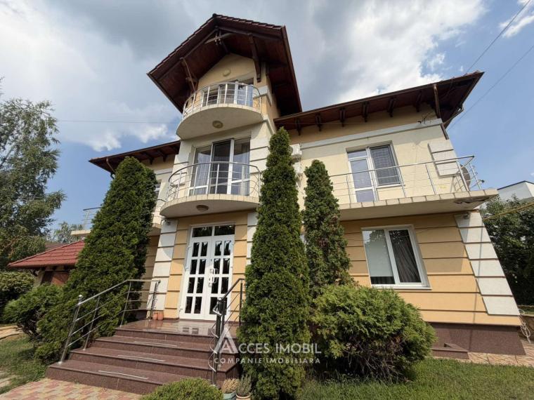 Аренда! Дом в 3 уровня! Центр, ул. Трифан Балтэ, 5+ комнат + гостиная, 480 м² + 8 соток. Евроремонт!: 45