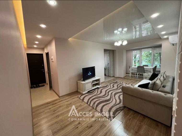 Buiucani, Alexandru Marinescu street, 2 rooms + living room. Eurorepair! Middle floor!: 1
