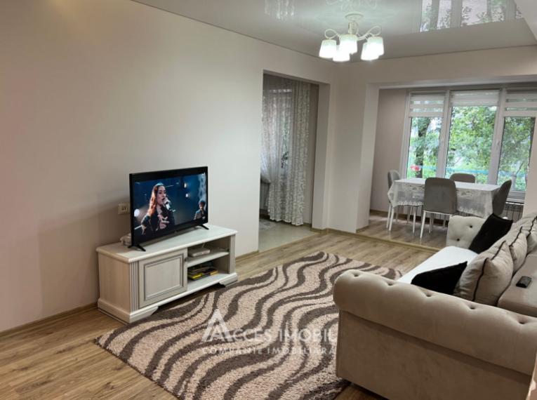 Buiucani, Alexandru Marinescu street, 2 rooms + living room. Eurorepair! Middle floor!: 2