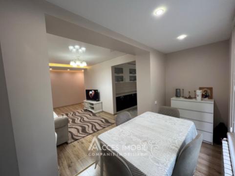 Buiucani, Alexandru Marinescu street, 2 rooms + living room. Eurorepair! Middle floor!: 3