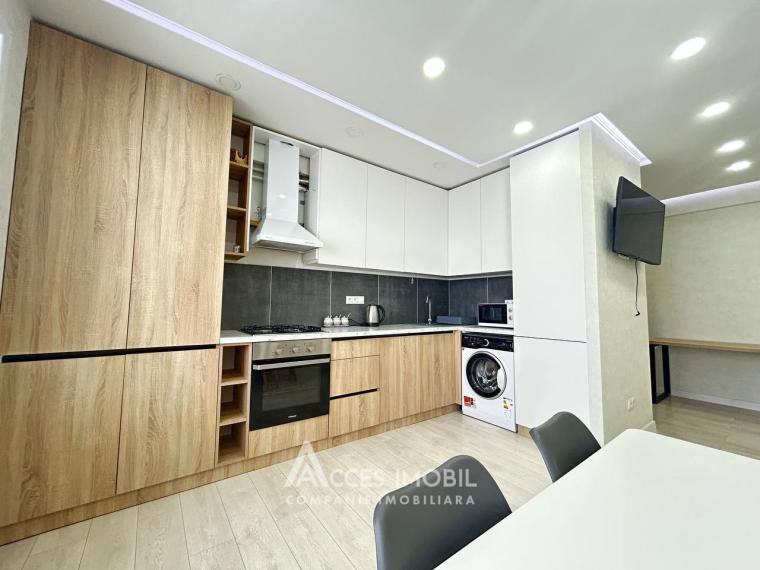 Chirie! Bloc Nou! Buiucani, str. N. Costin, 2 camere + living. Euroreparație!: 1