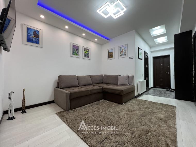 Basconslux! New Block! Buiucani, Alba Iulia street, 1 room + living room. Eurorepair! Middle location!: 2