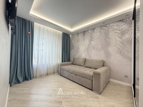 Chirie! SkyHouse! Bloc Nou! Râșcani, str. Andrei Doga, 2 camere + living. Euroreparație!: 5