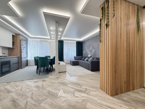 Chirie! SkyHouse! Bloc Nou! Râșcani, str. Andrei Doga, 2 camere + living. Euroreparație!: 2