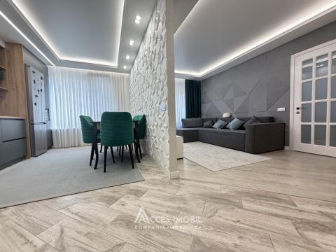 Chirie! SkyHouse! Bloc Nou! Râșcani, str. Andrei Doga, 2 camere + living. Euroreparație!: 1