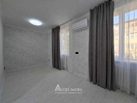 Râșcani, str. Dumitru Râșcanu, 1 cameră + living. Euroreparație! Stalinka! De mijloc!: 1