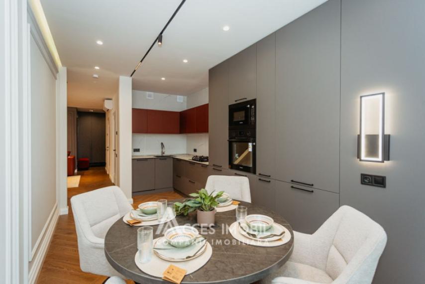 Bloc Nou! Ciocana, str. Vadul lui Vodă, 3 camere + living. Euroreparație!: 5