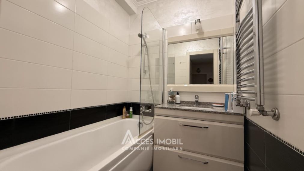 Ecosem Grup! Bloc Nou! Ciocana, bd. Mircea cel Bătrân, 2 camere + living. De mijloc!: 12