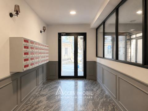 Chirie! Bloc Nou! Centru, str. Zamfir Arbore, 1 cameră + living, 54m². Reparație Premium! Încălzire autonomă!: 5