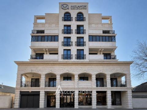 Chirie! Bloc Nou! Centru, str. Zamfir Arbore, 1 cameră + living, 54m². Reparație Premium! Încălzire autonomă!: 6