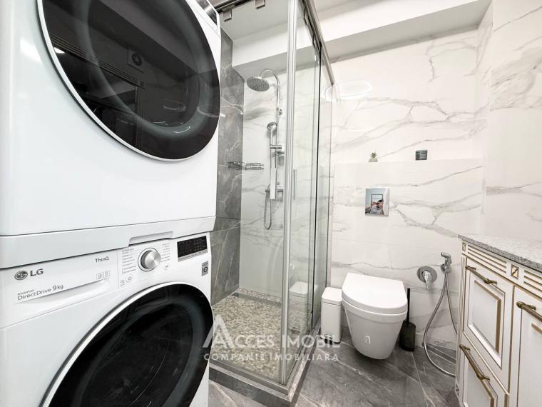 Chirie! Braus! Bloc Nou! Centru, str. Constantin Vârnav, 1 cameră + living. Reparație Premium! Localizare de mijloc!: 11