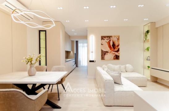 Bloc Nou! Durlești, str. Tudor Vladimirescu, 1 cameră + living. Reparație Premium!: 3