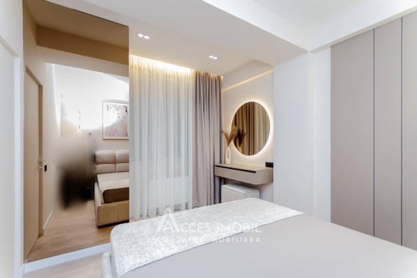 Bloc Nou! Durlești, str. Tudor Vladimirescu, 1 cameră + living. Reparație Premium!: 1