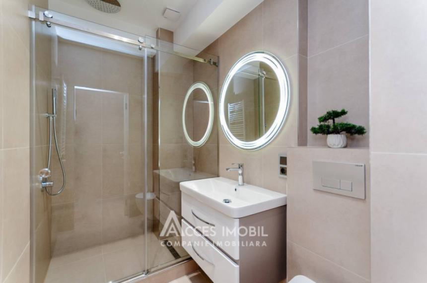 Bloc Nou! Durlești, str. Tudor Vladimirescu, 1 cameră + living. Reparație Premium!: 8