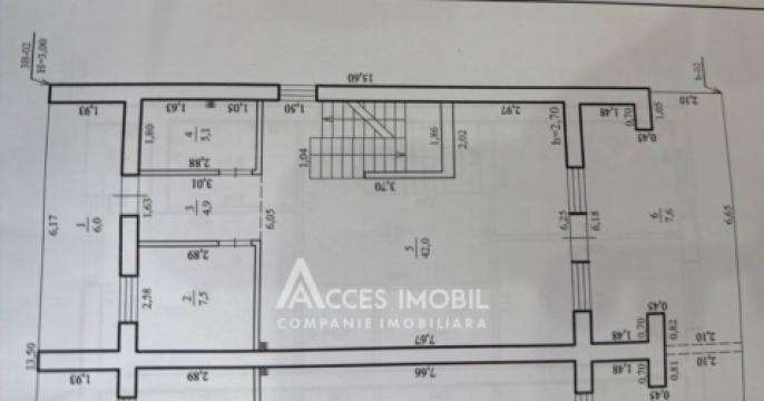 TownHouse în 3 niveluri! Durlești, str-la Codrilor, 4 camere + living, 250m² + 2 ari. Varianta albă! Încălzire autonomă!: 7