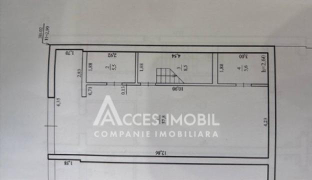 TownHouse în 3 niveluri! Durlești, str-la Codrilor, 4 camere + living, 250m² + 2 ari. Varianta albă! Încălzire autonomă!: 8