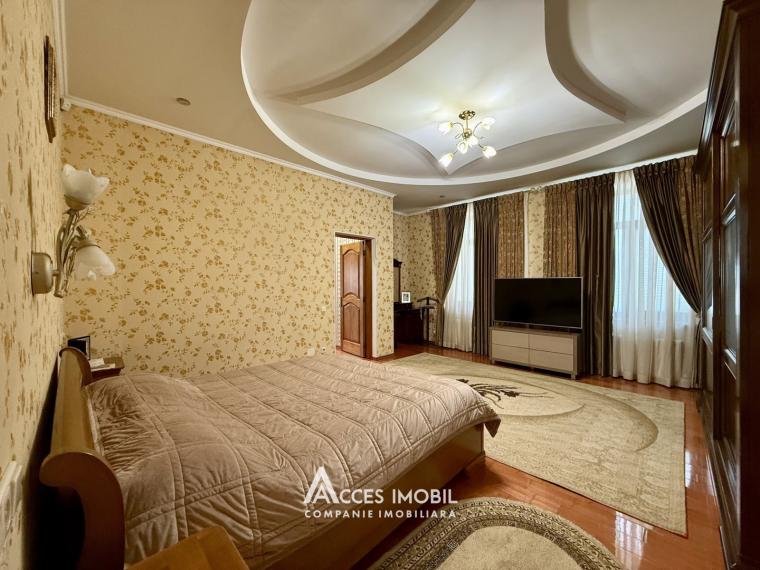 Rent! House in 2 levels! Durlești, 1 Balcani lane, 4 rooms + living room, 130 m² + 13 ares. Eurorepair!: 2