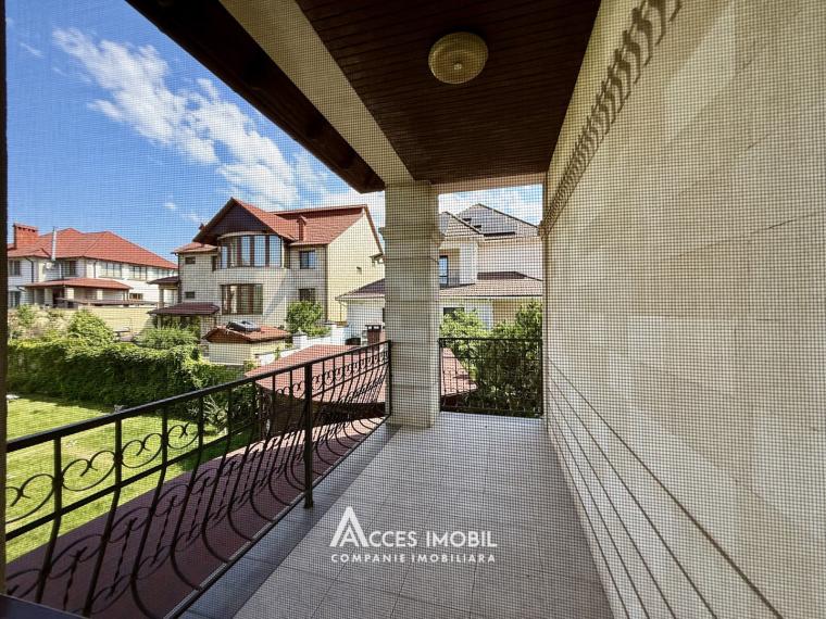 Rent! House in 2 levels! Durlești, 1 Balcani lane, 4 rooms + living room, 130 m² + 13 ares. Eurorepair!: 28