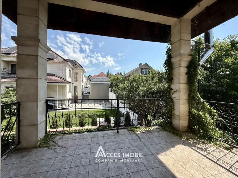 Rent! House in 2 levels! Durlești, 1 Balcani lane, 4 rooms + living room, 130 m² + 13 ares. Eurorepair!: 29