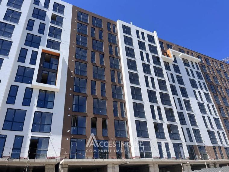 Bloc Nou! Telecentru, șos. Hâncești, 2 camere + living. În construcție! De mijloc!: 1