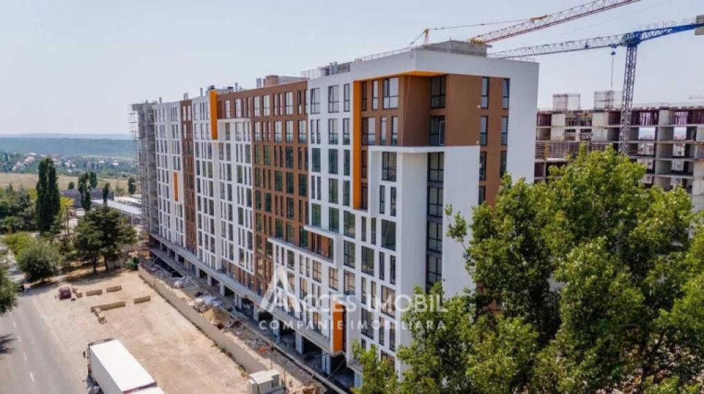 Bloc Nou! Telecentru, șos. Hâncești, 2 camere + living. În construcție! De mijloc!: 0
