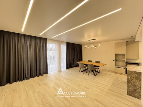 Rent! Duplex in 2 levels! Durlești, Podgorenilor street, 3 rooms + living room, 140m² + 3 ares. Premium renovation!: 2