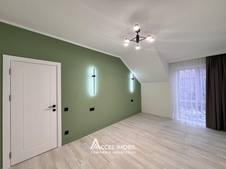 Rent! Duplex in 2 levels! Durlești, Podgorenilor street, 3 rooms + living room, 140m² + 3 ares. Premium renovation!: 9