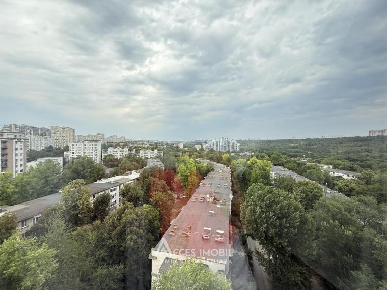 Inamstro! Bloc Nou! Râșcani, str. Alecu Russo, 2 camere + living. Euroreparație! Priveliște!: 22