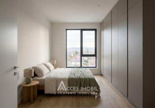 Bloc Nou! Telecentru, șos. Hâncești, 2 camere + living. De mijloc! Priveliște!: 2