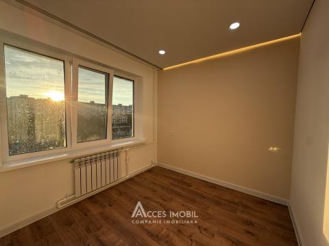 Ciocana, bd. Mircea cel Bătrân, 2 camere + living. Euroreparație! Seria MS! De mijloc! Priveliște!: 4